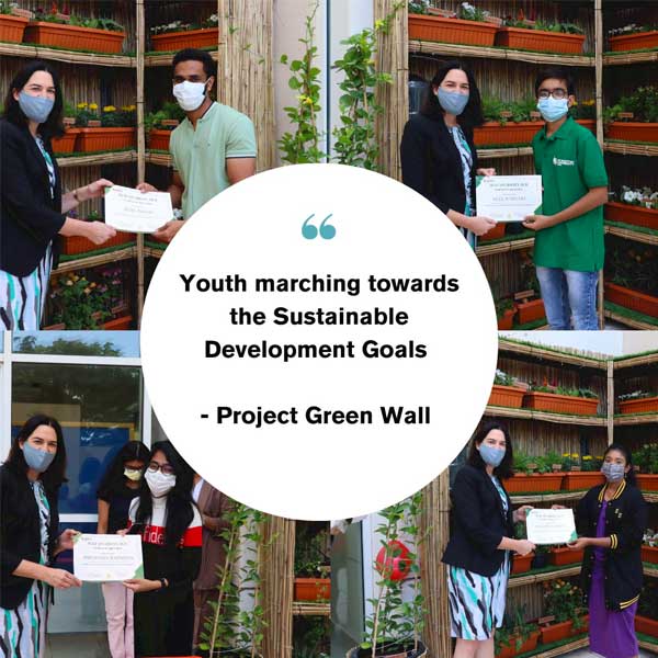 DMU's Sustainability Club:  Project Green Wall
